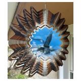 YARD/PATIO DECOR SPINNER-EAGLE & FLAG/REAR