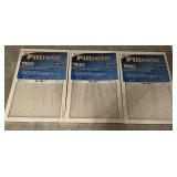 (3)FURANCE FILTERS-16"x25"x1"/NEW