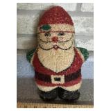 VINTAGE STUFFED SANTA-APPROX. 10" TALL