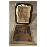 VINTAGE FRAMED ITEMS-CHECK OUT THE PIC