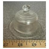 VINTAGE BUTTER BOWL/CONTAINER W/DOME LID
