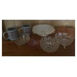 GLASSWARE ITEMS FROM THE HOME