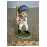 SHELF SETTER-"BASEBALL PALYER"/APPROX. 5" TALL
