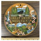 COLLECTOR WALL PLATE-"GREAT SMOKEY  MOUNTAINS"