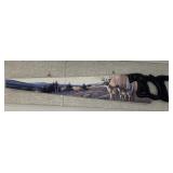 PAINTED HANDSAW-DEER DESIGN