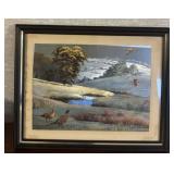 FOIL PRINT-QUAIL/APPROX. 10"x8"