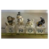 SEASONAL DECOR-"SNOWMEN"