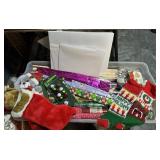 HOLIDAY DECOR ITEMS & MORE W/TOTE-CHECK OUT THE