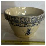 RANSBOTTOM/"ROSEVILLE, OHIO" POTTERY 6" BOWL"WHEAT