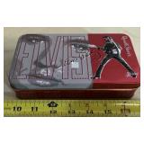 "ELVIS" COLLECTOR TIN-"RUSSELL STOVER"
