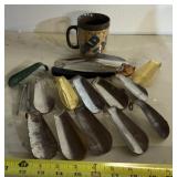 "SHOE HORNS FROM THE PAST" W/CUP-CHECK OUT THE