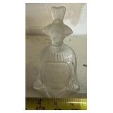 COLLECTIBLE FROSTED GLASS BELL-"1980" MOTHER