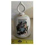 "NORMAN ROCKWELL" COLLECTOR BELL-"BREAKFAST