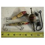 VINTAGE FISHING ITEMS FROM THE TACKLE BOX-