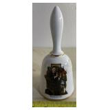 "NORMAN ROCKWELL" COLLECTOR BELL-"DOCTOR & DOLL"/