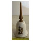 "GOEBEL/M.J. HUMMEL" COLLECTOR BELL-"TIMID LITTLE