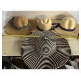 (4)LADIES HATS-ASSORTED