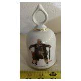 "NORMAN ROCKWELL" COLLECTOR BELL-"PUPPY IN THE