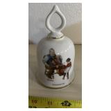 "NORMAN ROCKWELL" COLLECTOR BELL-"GRANDPA