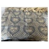 LAP THROW/BLANKET-APPROX. 5