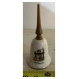 "GOEBEL/M.J. HUMMEL" COLLECTOR BELL-"FEATHERED