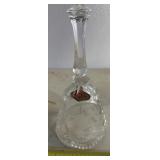 COLLECTOIBLE "ARTMARK" GLASS BELL-CLEAR/"MADE IN