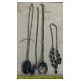 (3)LADIES NECKLACES-CHECK OUT THE PIC