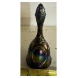VINTAGE BELL-"CARNIVAL GLASS"