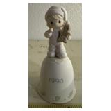 "PRECIOUS MOMENTS" COLLECROR BELL-DATED "1993"