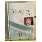 BOOK-"THE TRANSPARENT LIFE"/NAOMI JUDD