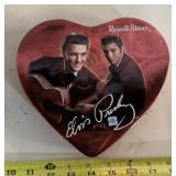 "ELVIS" COLLECTOR TIN-"HEART SHAPED YOUNG ELVIS"