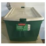 STORAGE TOTE W/LID-CHECK OUT THE PIC