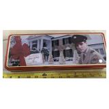 "ELVIS" COLLECTOR TIN-"GRACELAND & MILITARY YEARS"