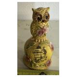 COLLECTIBLE SOUVENIOR BELL-"LOUISIANA"/OWL DESIGN