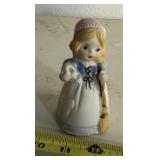 COLLECTIBLE BELL-"GIRL W/SHOE"