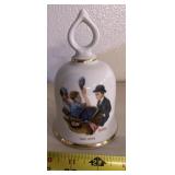 "NORMAN ROCKWELL" COLLECTOR BELL-"BABY SITTER"/