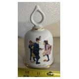 "NORMAN ROCKWELL" COLLECTOR BELL-"FIRST DANCE"/