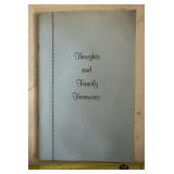 BOOKLET-"THOUGHTS & FAMILY TREASURES"