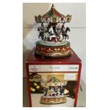 COLLECTOIBLE HOLIDAY DECOR-"CAROUSEL"/NIB