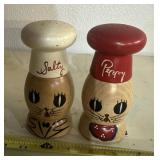 S&P SET-WOODEN "CHEFS"