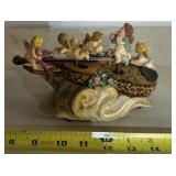 "MUSICAL" SHELF SETTER-"CHERUBS"