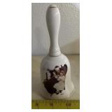 "NORMAN ROCKWELL" COLLECTOR BELL-"MAN & GIRL"