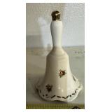COLLECTIBLE BELL-FLORAL DESIGN
