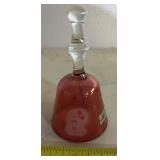 "WALT DISNEY WORLD" CRYSTAL ARTS GLASS BELL-