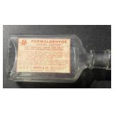 VINTAGE BOTTLE W/LABEL-MADISON, INDIANA