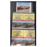 (5) VINTAGE "SALESMAN SAMPLE" MATCHBOOK COVERS-