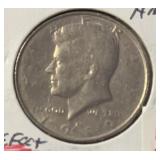 1989 KEMMEDY HALF DOLLAR ***ERROR - OBVERSE WEAK