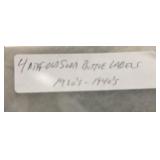 (4) "DIFFERENT" VINTAGE SODA BOTTLE LABELS-