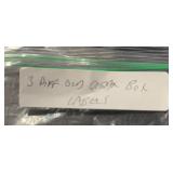 (3) "DIFFERENT" VINTAGE CIGAR BOX LABELS