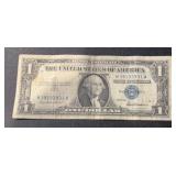 1857 $1.00 SILVER CERTIFICATE (VG)